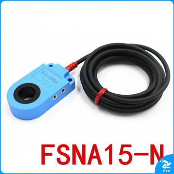迈恻亦 环形接近开关FSNA03/06/10/15/21/30-N/D/P三线NPN常开24V FSNA03-N