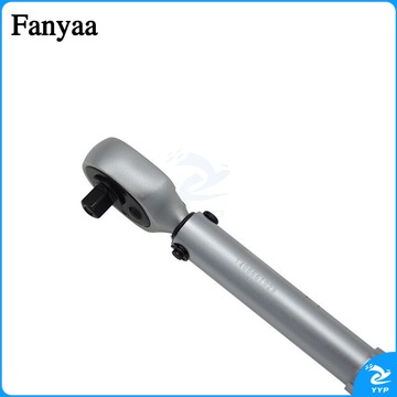 东日台湾Fanyaa工业级扭力扳手可调试扭矩扳手套装125Nm可换头迷你自行车维修棘轮公斤力矩 TW-366-1DW 3/8 3-15Nm 教学仪器