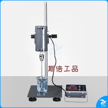 里博 精密增力电动搅拌器JJ-1实验室用搅拌机60w90w100w160w200w300w RWD100