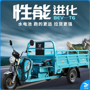 宗申 宗申摩托三轮车电动车大水电大功率1.8米农用拉货动力强大水电车2米 T6(D190/120B水电池)2米车厢 教学仪器