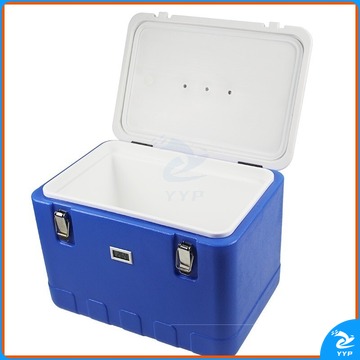 太古冷链/TGBOX 太古冷链保温箱家用21L医药冷藏箱食品母乳保鲜箱PU药品疫苗运输箱户外烧烤海鲜存储车载无电冰箱 21升PU带温度显+8冰袋 安全用仪器