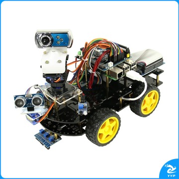 A 树莓派4b开发板智能小车 教学仪器