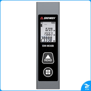 深达威 SW-M30B 迷你高精度量房仪手持红外线激光测距仪电子尺面积体积测量30米（单位：件） 测绘专用仪器