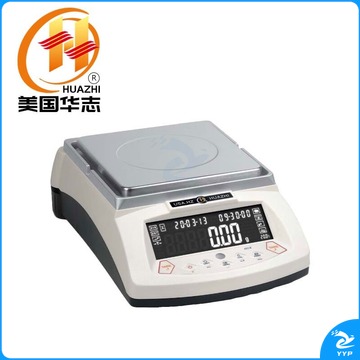 HUA ZHI SCIENTIFIC INSTRUMENT精密电子天平HZK-2102电子秤2kg/0.01g教学实验室工厂药厂秤 HZK-1102天平1100g/0.01g 教学仪器