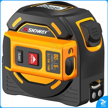 深达威 SW-TM60 测距仪60m带卷尺5米二合一多功能手持激光测距卷尺电子尺红外线量房尺（单位：件） 测绘专用仪器