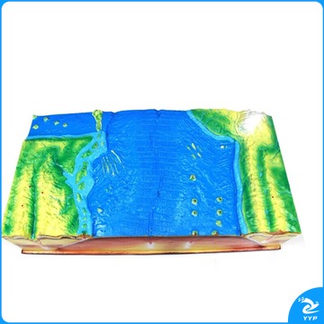 科睿才 板块构造及地表形态模型地理科学地质地壳运动教学仪器