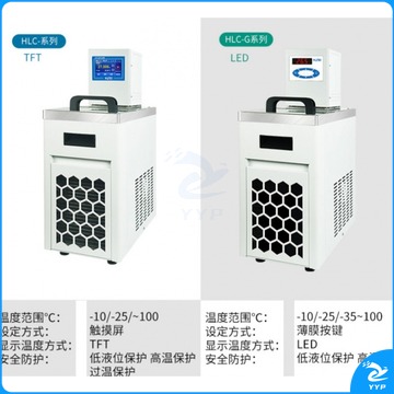 惠利得 定制低温恒温槽油浴锅水浴锅实验室电热恒温数显高温低温冷却液循环泵 HLC-2008G： 8L 内外循环 -25-