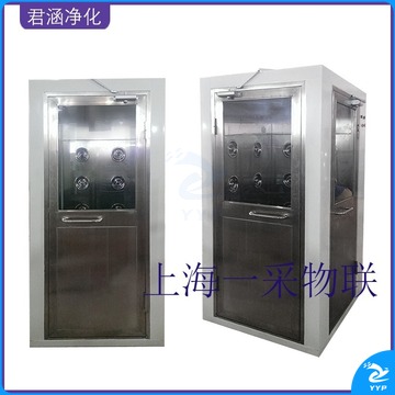 采云一选 201不锈钢304单人双吹风淋室 双人风淋室无尘车间智能传递窗 测绘专用仪器