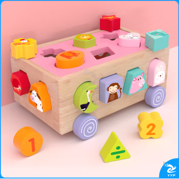 木质18孔几何形状配对 教学仪器