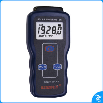 欣宝科仪 SM206-SOLAR  热功率辐照计/辐射计/太阳能功率计/紫外红外辐照仪/汽车隔热膜测试仪