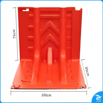 加厚加重ABS防洪防汛挡水板可移动拆卸式塑料防水围挡地下车库仓库道路