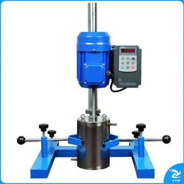 惠利得 定制FS-400D分散机油漆涂料色浆实验室工业用大容量搅拌砂磨研磨机/变频高速分散机 新款550w变频方管 (含料筒研磨)