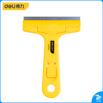 得力(deli) DL4723 刮污刀铲刀玻璃刮刀地板墙皮瓷砖清洁铲刀铲子102mm