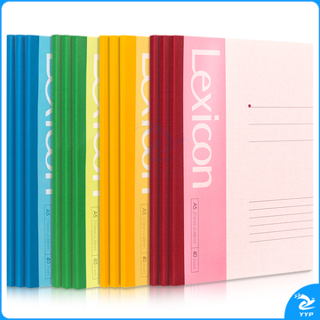 得力7651办公无线装订本(混)-40张-A5(本)