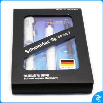 1100140082EA 施耐德 4089 钢笔套装白杆（钢笔+走珠笔+4支黑墨胆+笔盒） F咀 白色 1套