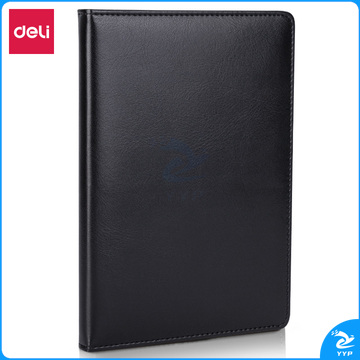 得力(deli) 3315皮面抄(黑)-120张-25K(本)