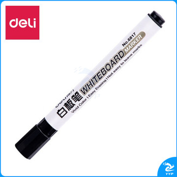 得力6817白板笔     （黑色）