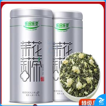 乐品乐茶茉莉花茶特级茶叶浓香型花草茶广西飘雪新茶饮料共500g