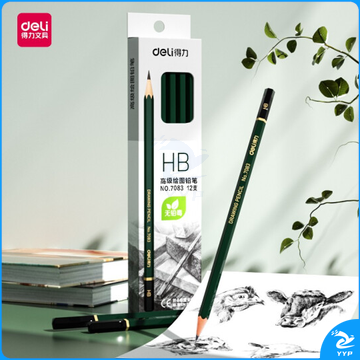 得力7083高级绘图铅笔 HB.