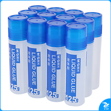 晨光（M&G）液体胶水平头胶水学生美工胶水办公财务胶粘用品 125ml液体胶