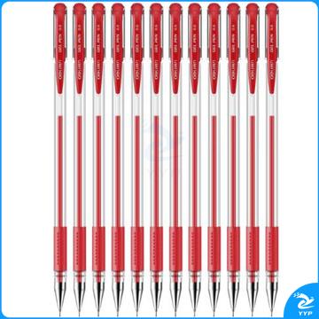 得力6601中性笔0.5mm半针管(黑)(支)（48支起售）