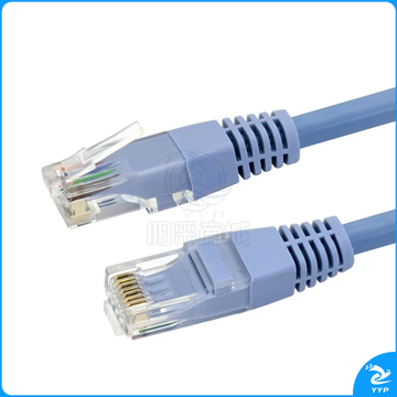 酷比客（L-CUBIC） 六类非屏蔽纯铜网线/蓝色/0.5M  LCLN6RRECBU-0.5M