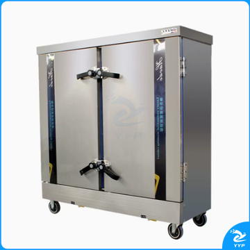 金百川 商用款竖盘电蒸饭车    JKZG-240BS    尺寸：1015*760*1530mm 含不锈钢盘  货号：JC