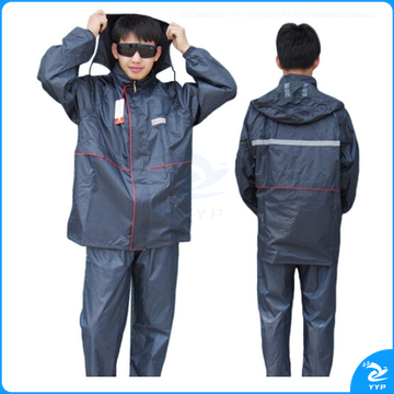 红豆 雨衣雨裤套装男 分体雨衣 藏青色 XXL