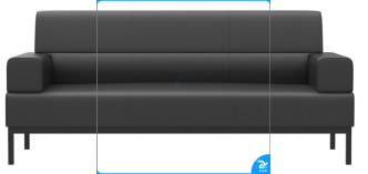 欧林家具  诺亚单人位沙发   1000*880*880mm   Noa-1S