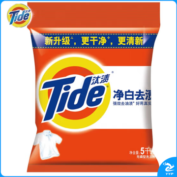 汰渍 洗衣粉 5kg大袋装 净白去渍 无磷洗衣粉