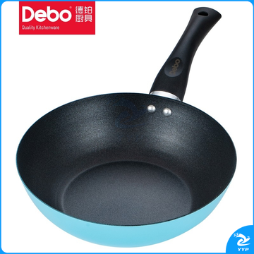 Debo 德铂平底锅不粘煎锅卡莎20cm 浅蓝色DEP-614