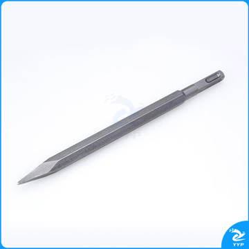 大地（DADI）14*250 尖 方四坑钢凿电锤镐尖镐钎凿子  尖头