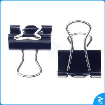 益而高 15mm黑色长尾夹 SA24P 12个/盒（单位：盒）