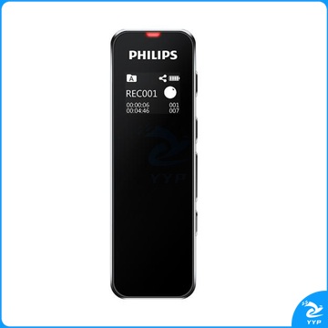 飞利浦（PHILIPS）VTR5102 16G 会议录音笔 终身免费语音转文本 智能APP 声纹感应 录写同步