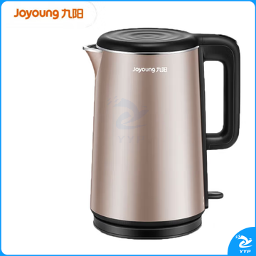 九阳 K17FD-W500 热水壶烧水壶电水壶 1.7L无缝内胆双层锁温防烫电热水壶