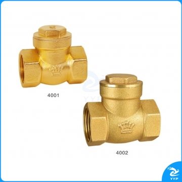 皇冠 DN20铜阀门4002 铜锻压止回阀