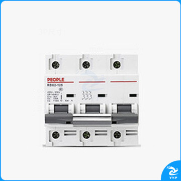 人民电器 RDX2 3P/125A 大功率断路器