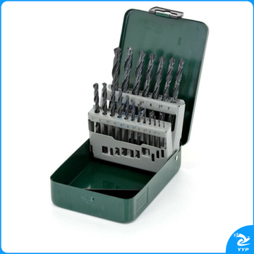 博世  HSS-R麻花钻 套钻 19只装  高速钢钻头套装