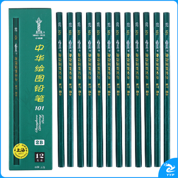 中华2B铅笔/考试铅笔 12支/盒 101