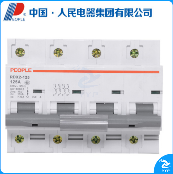人民电器 RDX2-100(80A/4P)  空气开关
