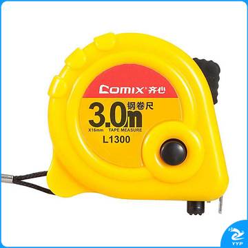 齐心L1300钢卷尺黄3mm(单位：个)