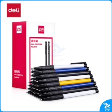 得力 6546 圆珠笔0.7mm子弹头(黑) 36支/盒；支