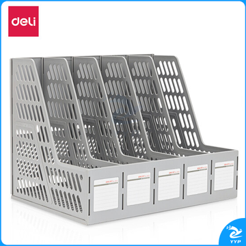 得力 9835 五联文件框 350*250*260 （单位：只） 灰白