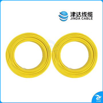 津达 BVR-黄色50平方 100/盘 电缆  软塑铜线