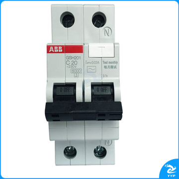 ABB断路器 1P16A漏电保护器微型空气开关带漏保 GSH201 AC-C16