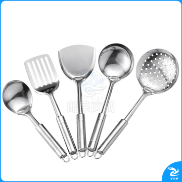 爱仕达（ASD）G系列不锈钢铲具锅铲饭勺套装六件套 SSQ-06G-UGO