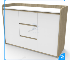 欧林  茶水柜  1200*420*860mm