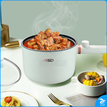 爱仕达AH-Y06J902电煮锅宿舍家用多功能一体电炒锅电热火锅小型 1.5L