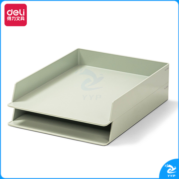 纽赛NS021S文件盘(2个/套)(绿色)DIY创意组装文件框 单位；套