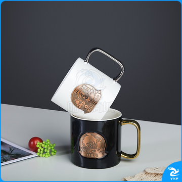 顺祥陶瓷   嘉旺口杯（徽章）S9198562